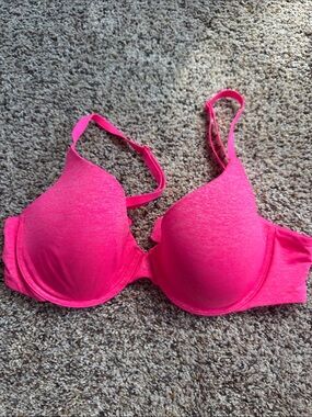 Victoria's Secret Bright Pink Lightly Padded T-Shirt Bra